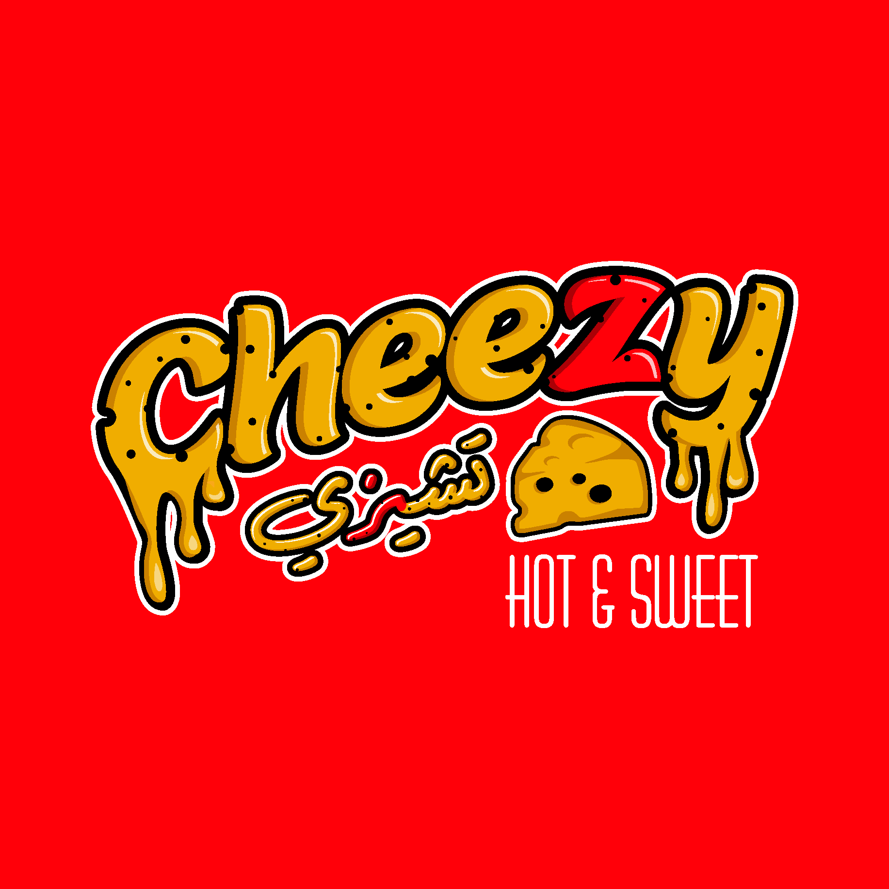 CHEEZY HOT & SWEET Old Logo Vector Logo